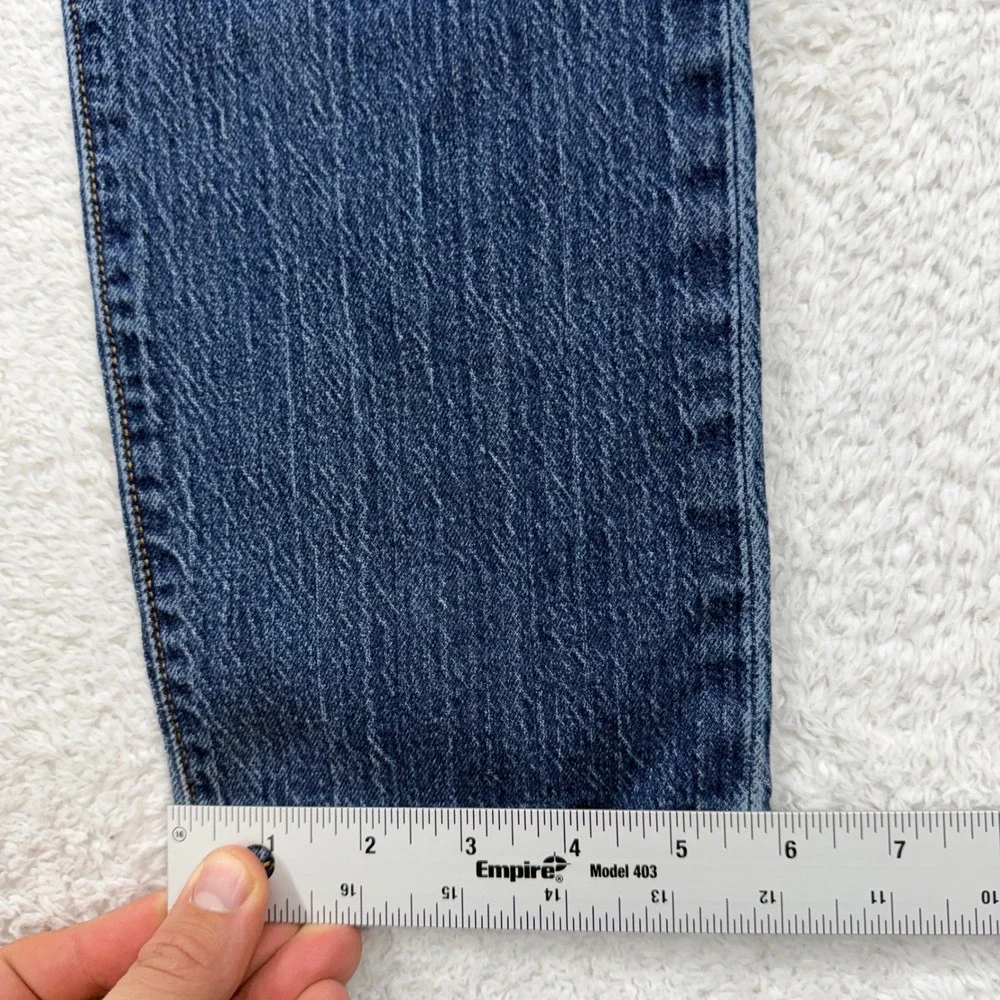 Levi's 501 Premium Button Fly Jeans Mens W30 L30 Dark Wash‎ Denim Pants 30x30